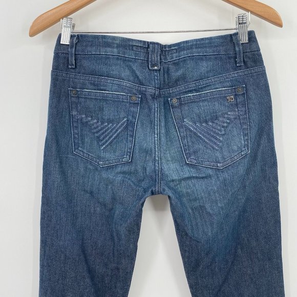 JOE'S MUSE BOOTCUT DENIM JEANS DARK BLUE WOMENS 25 - Picture 4 of 8